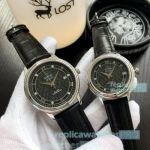 Best Copy Omega De Ville Couple Watch At Discount Price